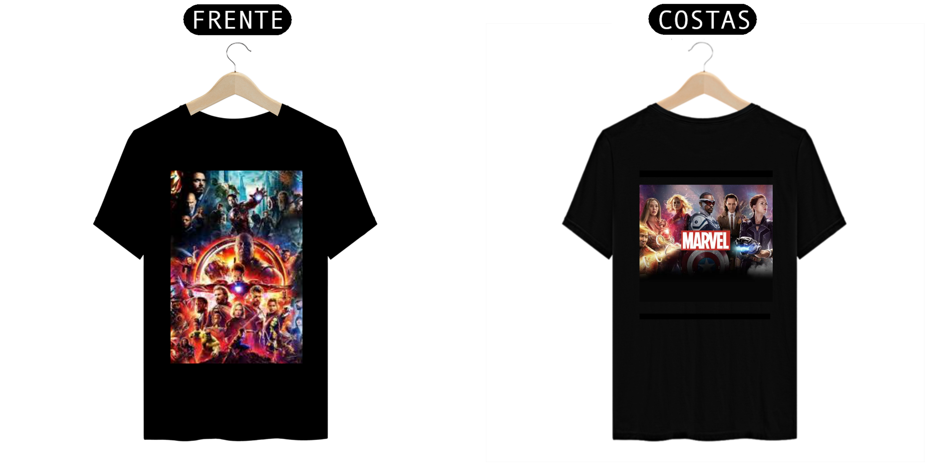 Marvel Camiseta Para Niña Hearty Marves
