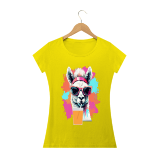 Nome do produto Camiseta - Cool Lhama