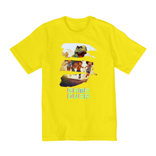 Nome do produto Camiseta Dinossauro Game Over 