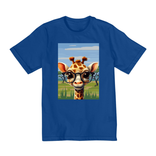 Nome do produto Camiseta Girafinha de óculos