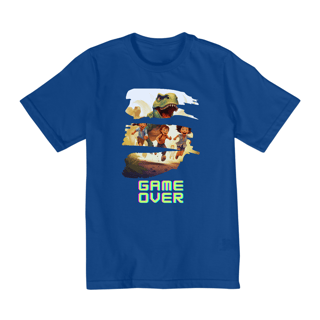 Nome do produto Camiseta Dinossauro Game Over 