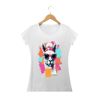 Nome do produto Camiseta - Cool Lhama