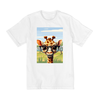 Nome do produto Camiseta Girafinha de óculos