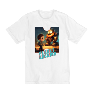 Nome do produto Camiseta Menino e Robô