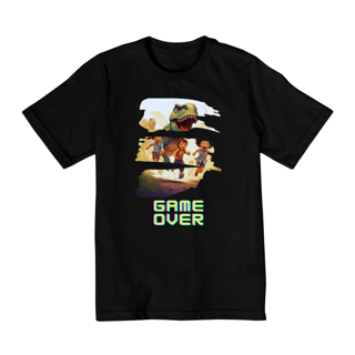 Nome do produto Camiseta Dinossauro Game Over 