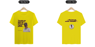 Nome do produto Camisa Vegano - Frente e Verso