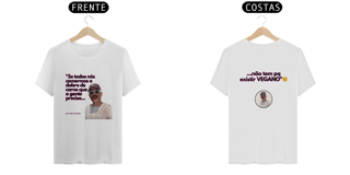 Nome do produto Camisa Vegano - Frente e Verso