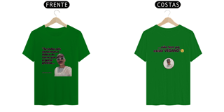 Nome do produto Camisa Vegano - Frente e Verso
