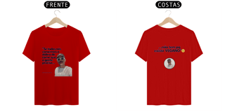 Nome do produto Camisa Vegano - Frente e Verso