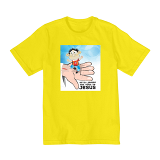 Nome do produto Camisa QUALITY Infantil Ozé, seguro nas mãos de Jesus
