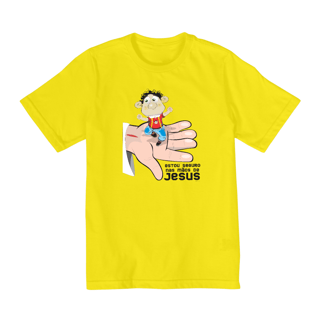 Nome do produto Camisa Infantil nas mãos de Jesus