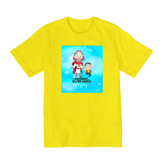 Nome do produto Camisa Infantil QUALITY Ozé Jesus Super Heroi