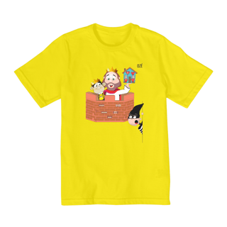 Nome do produto Camisa Infantil Ozé tema : O LADRÃO DE VALORES