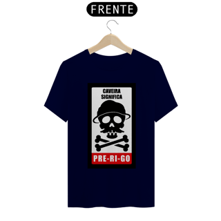 Nome do produto camisa linha QUALITY : Caveira Sr. madruga 