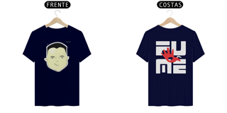 Nome do produto Camisa arte FUMÊ - Frente\Costas - CLIENTE