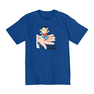 Nome do produto Camisa Quality Infantil (10 a 14) Ozé Seguro nas mãos de Jesus
