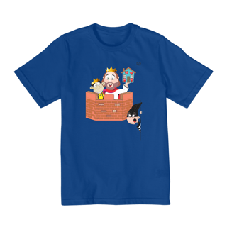 Nome do produto Camisa Infantil 10 à 14 anos : Tema - O LADRÃO DE VALORES