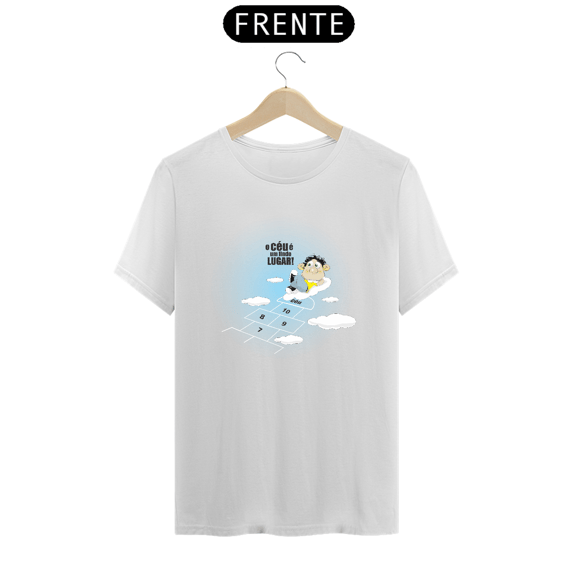 Camisa linha PRIME Adulto Ozé: o céu , lindo lugar
