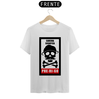 Nome do produto camisa linha QUALITY : Caveira Sr. madruga 
