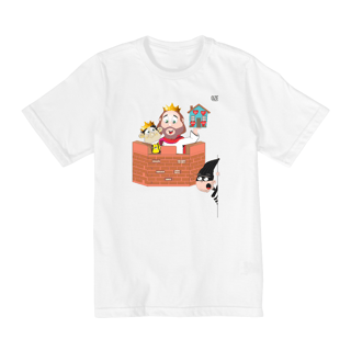 Nome do produto Camisa Infantil 10 à 14 anos : Tema - O LADRÃO DE VALORES