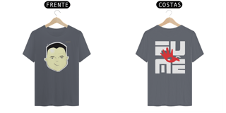 Nome do produto Camisa arte FUMÊ - Frente\Costas - CLIENTE