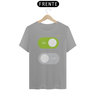 Nome do produto Camisa QUALITY : H U M O R - ON/OFF