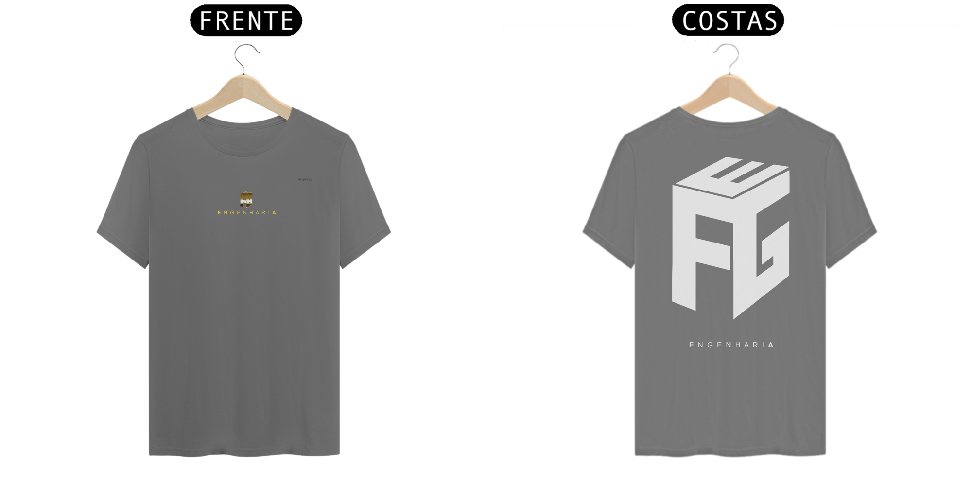 Camisa Estonada Frente / Costa - FGE ENGENHARIA