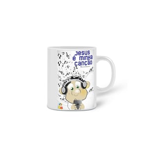 Nome do produto Caneca  Ozé  JESUS É MINHA CANÇÃO