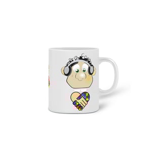 Nome do produto Caneca Ozé e Família : Tema - A U T I S M O