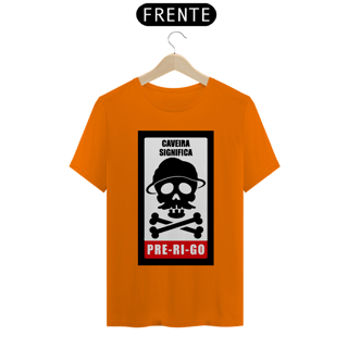 Nome do produto camisa linha QUALITY : Caveira Sr. madruga 