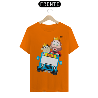 Nome do produto CAMISA OZÉ E FAMILIA - TEMA : ÔNIBUS / CÉU