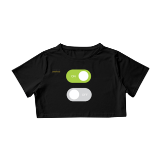 Nome do produto Camisa CLASSIC HUMOR CRIATIVO - ON / OFF