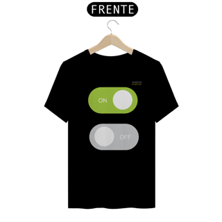 Nome do produto Camisa QUALITY : H U M O R - ON/OFF