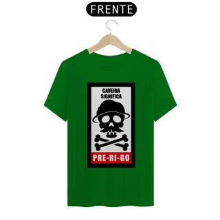 Nome do produto camisa linha QUALITY : Caveira Sr. madruga 