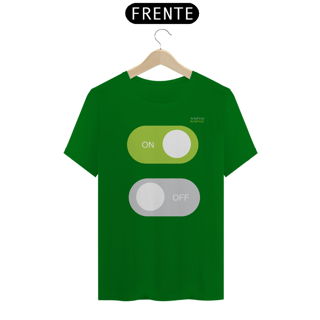 Nome do produto Camisa QUALITY : H U M O R - ON/OFF