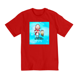 Nome do produto Camisa Infantil QUALITY Ozé Jesus Super Heroi