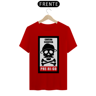 Nome do produto camisa linha QUALITY : Caveira Sr. madruga 