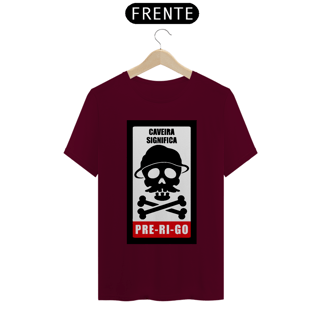 Nome do produto camisa linha QUALITY : Caveira Sr. madruga 