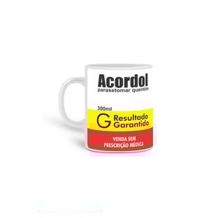 Nome do produtoCaneca Acordol
