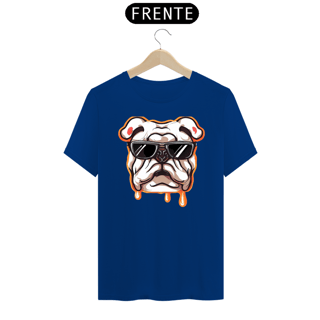 Nome do produto camiseta bulldog derretendo