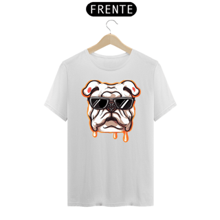 Nome do produto camiseta bulldog derretendo
