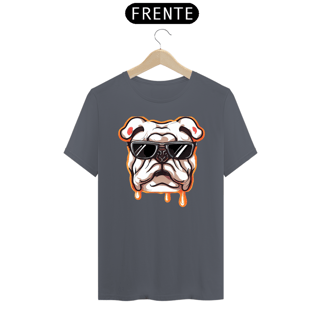 Nome do produto camiseta bulldog derretendo