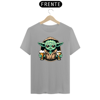 Nome do produto CAMISETA BABY YODA COM CERVEJA