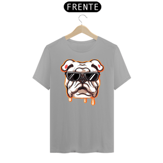 Nome do produto camiseta bulldog derretendo