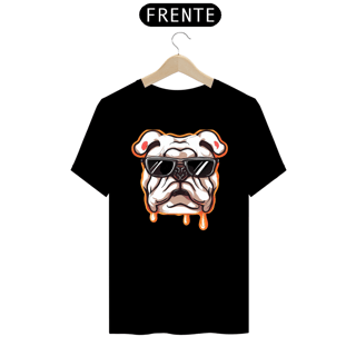 Nome do produto camiseta bulldog derretendo