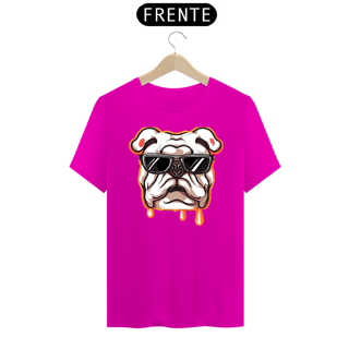 Nome do produto camiseta bulldog derretendo