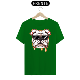 Nome do produto camiseta bulldog derretendo
