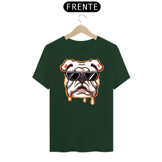 Nome do produto camiseta bulldog derretendo