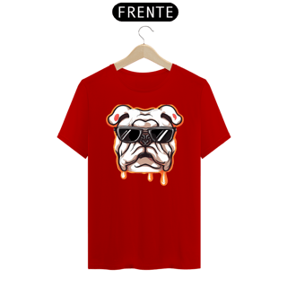 Nome do produto camiseta bulldog derretendo