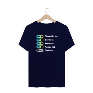 Nome do produto Camiseta Plus Size Divertido